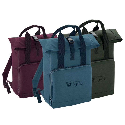 Twin Handle Roll-top Backpack