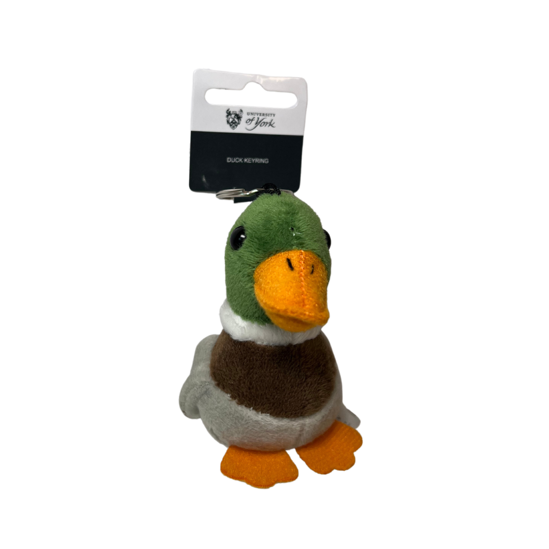 Soft Toy Duck Keyring
