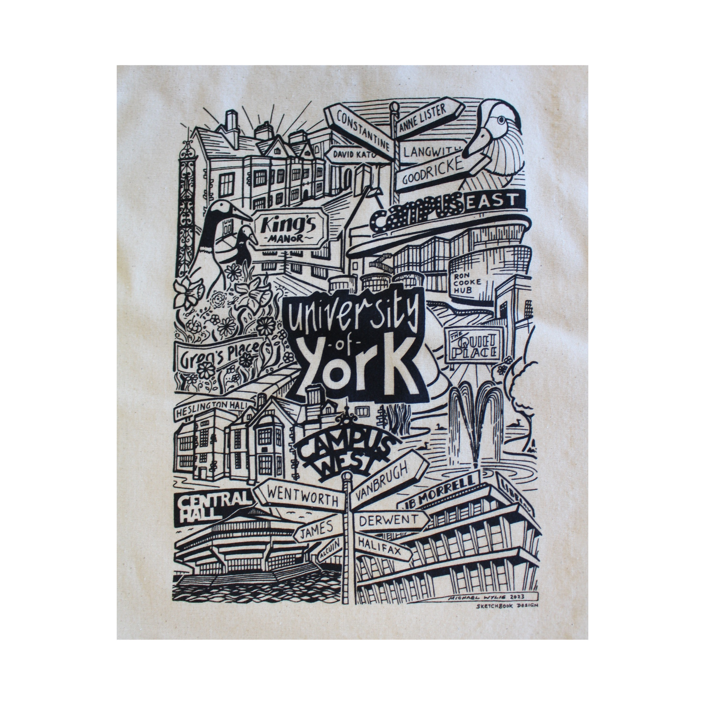 Graphic Tote Bag