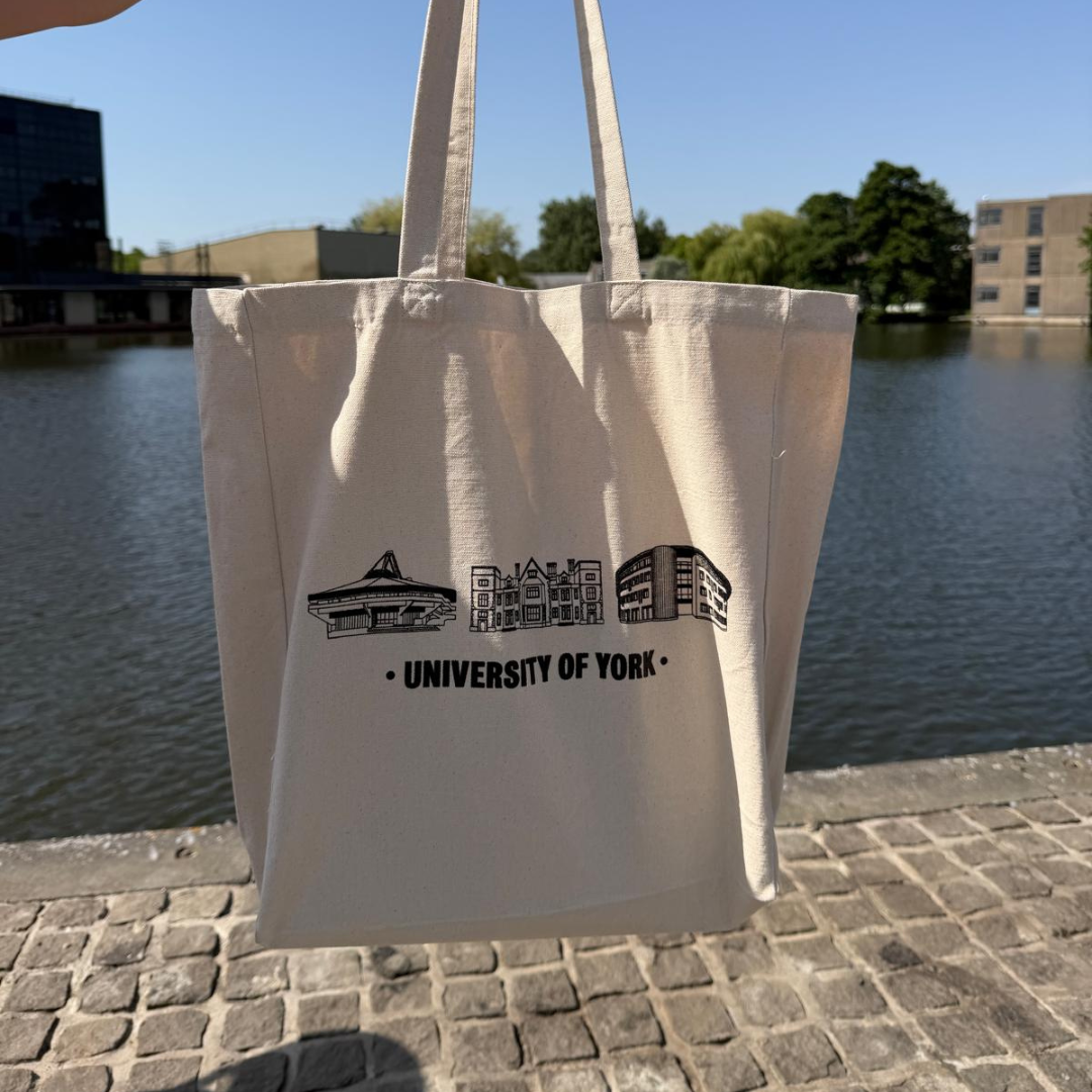 Three Building Cotton Tote