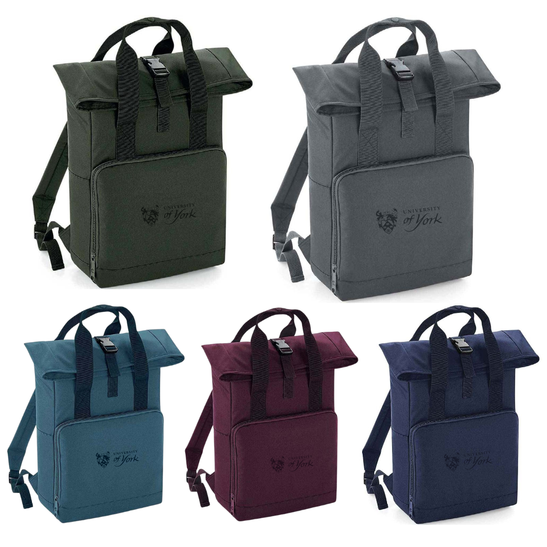 Twin Handle Roll-top Backpack