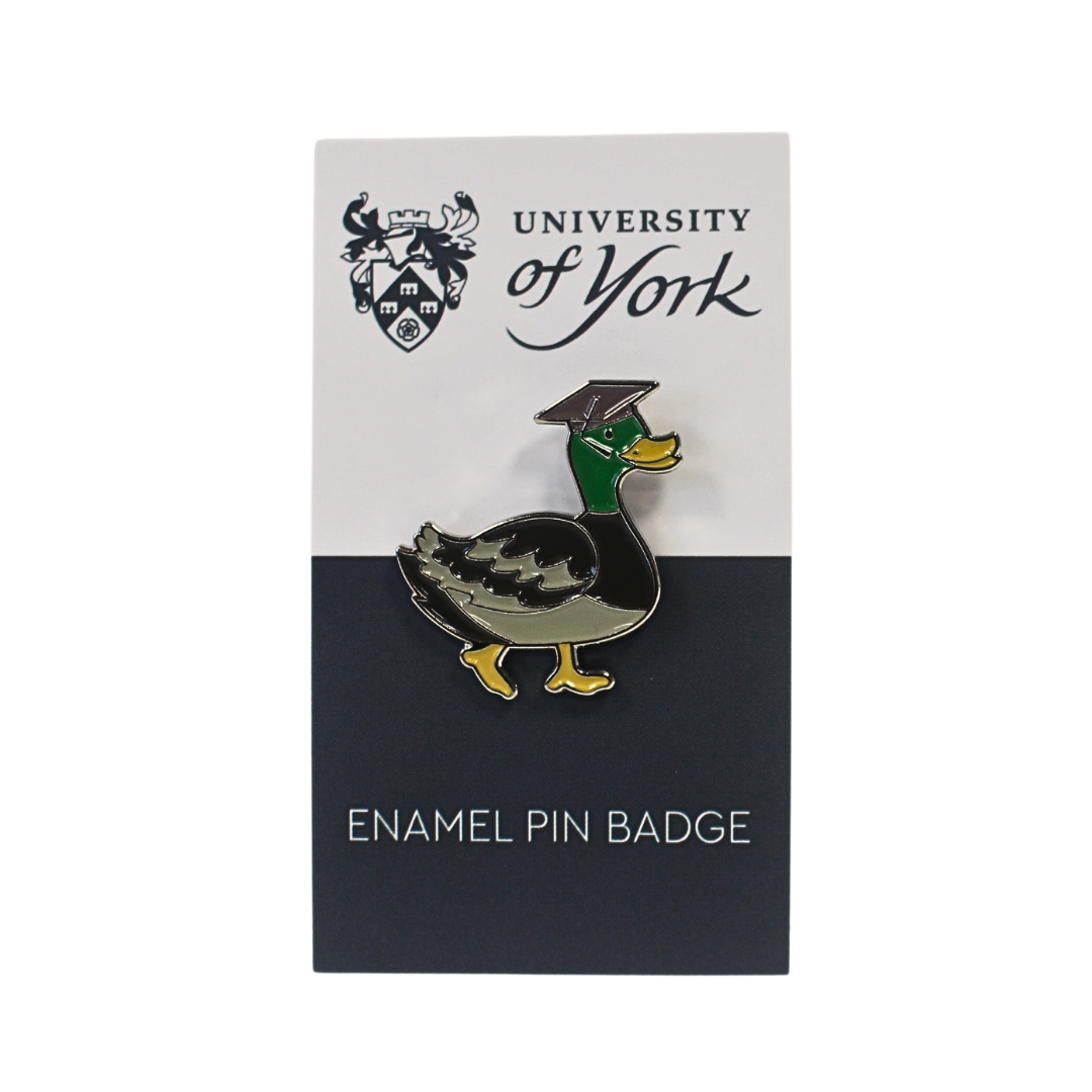 Graduation Duck Pin Badge