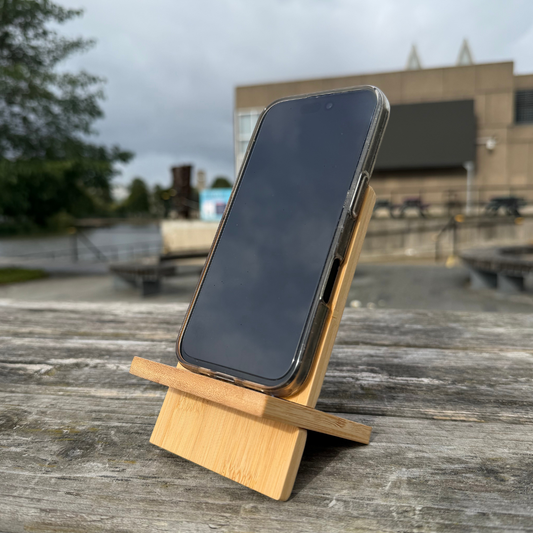 Bamboo Phone Stand