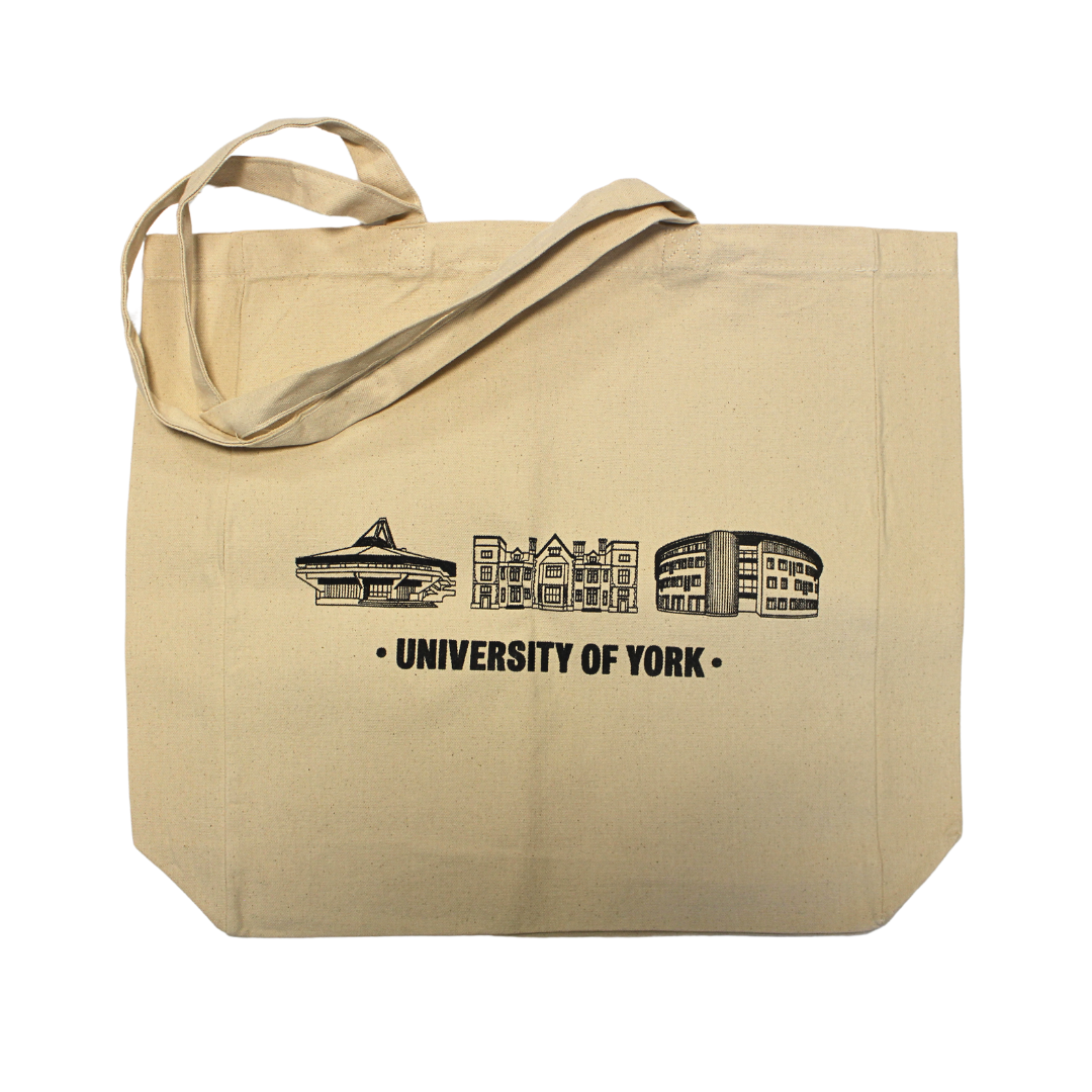 Three Building Cotton Tote 10oz