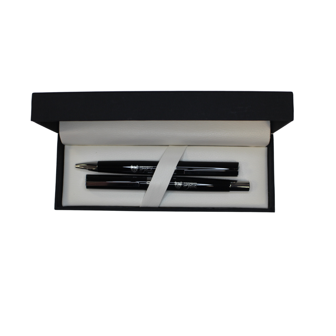 Black Boxed Pen Set