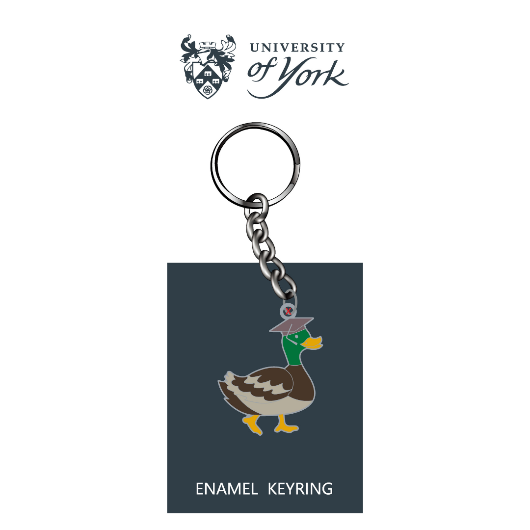 Graduation Duck Keyring