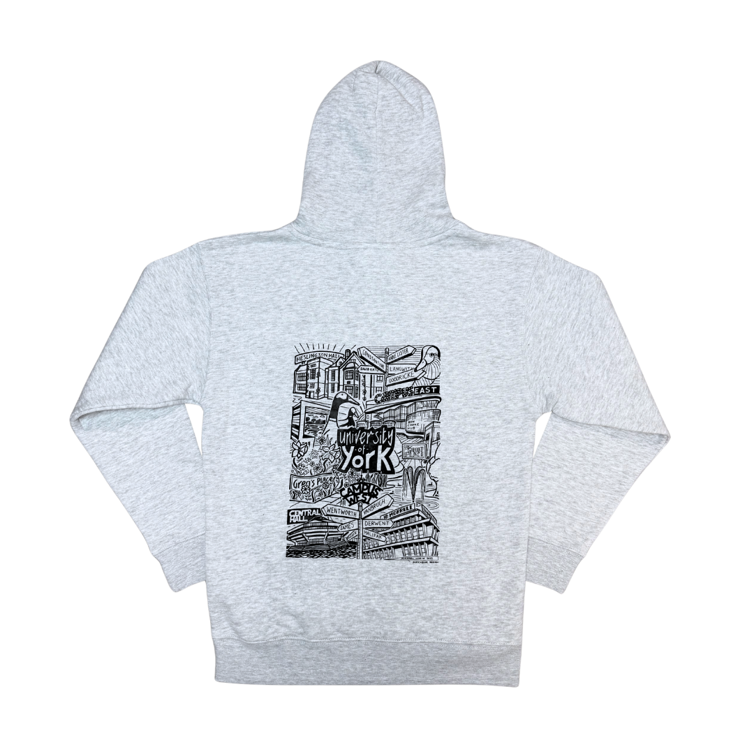 Graphic Print Hoodie