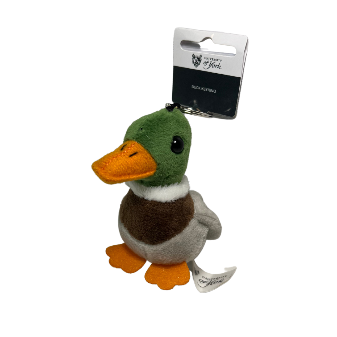 Duck Key Ring Soft Toy Duck Keyring – University of York Merchandise