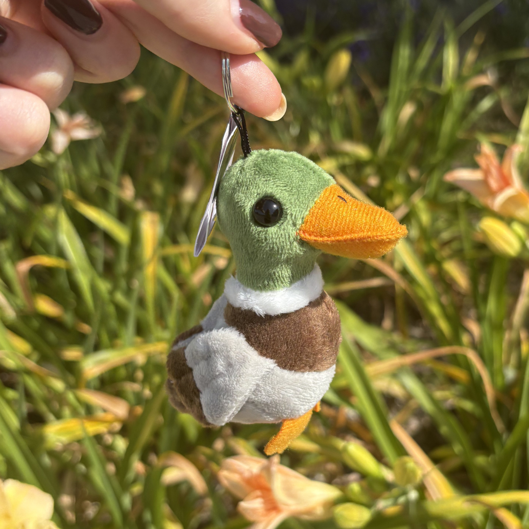 Soft Toy Duck Keyring