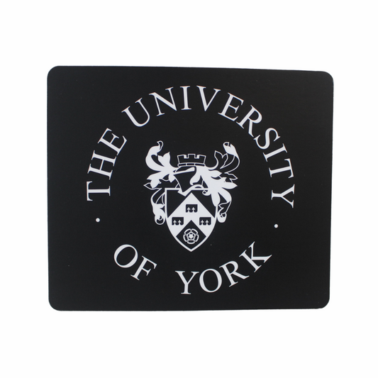 Black University of York Mouse Mat