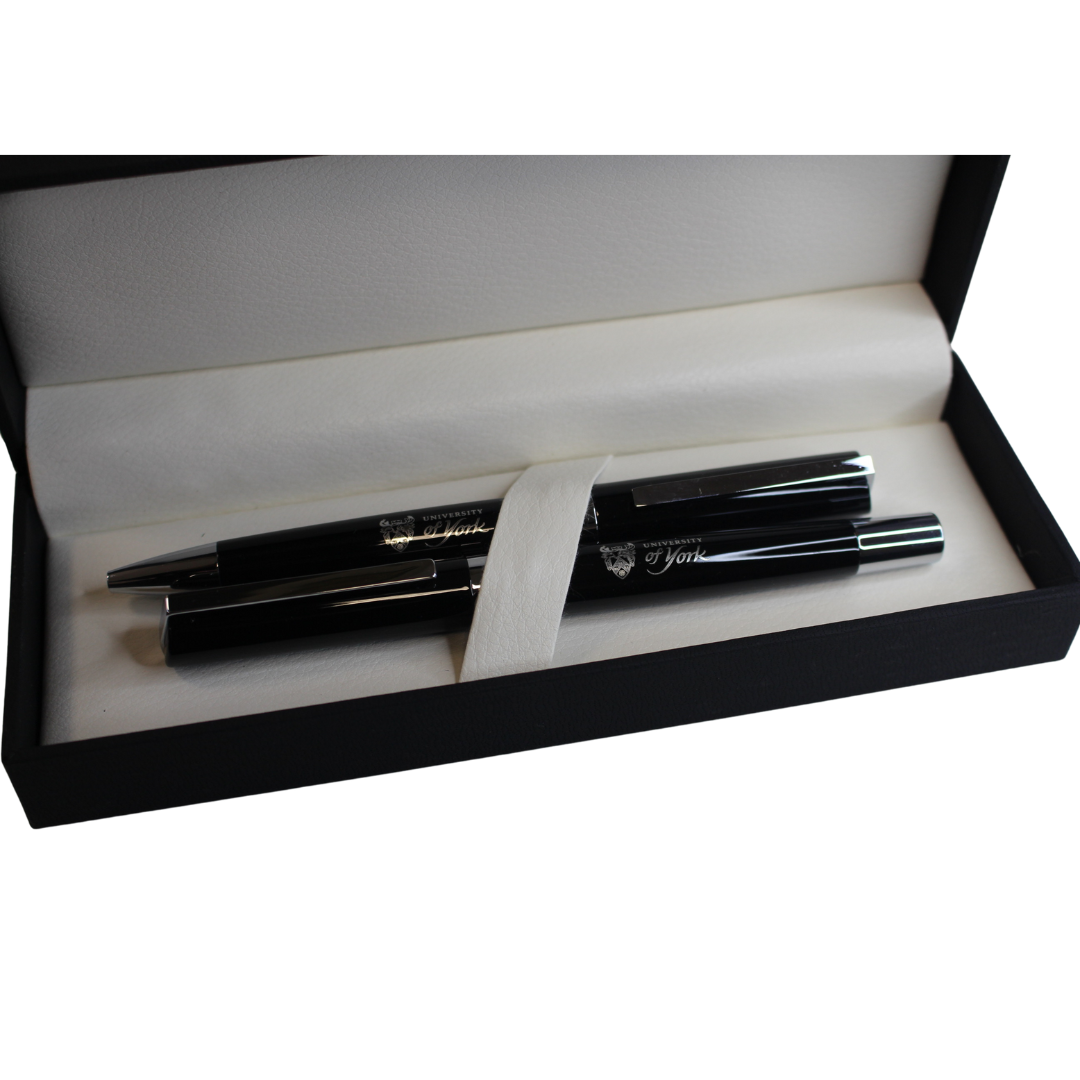 Black Boxed Pen Set